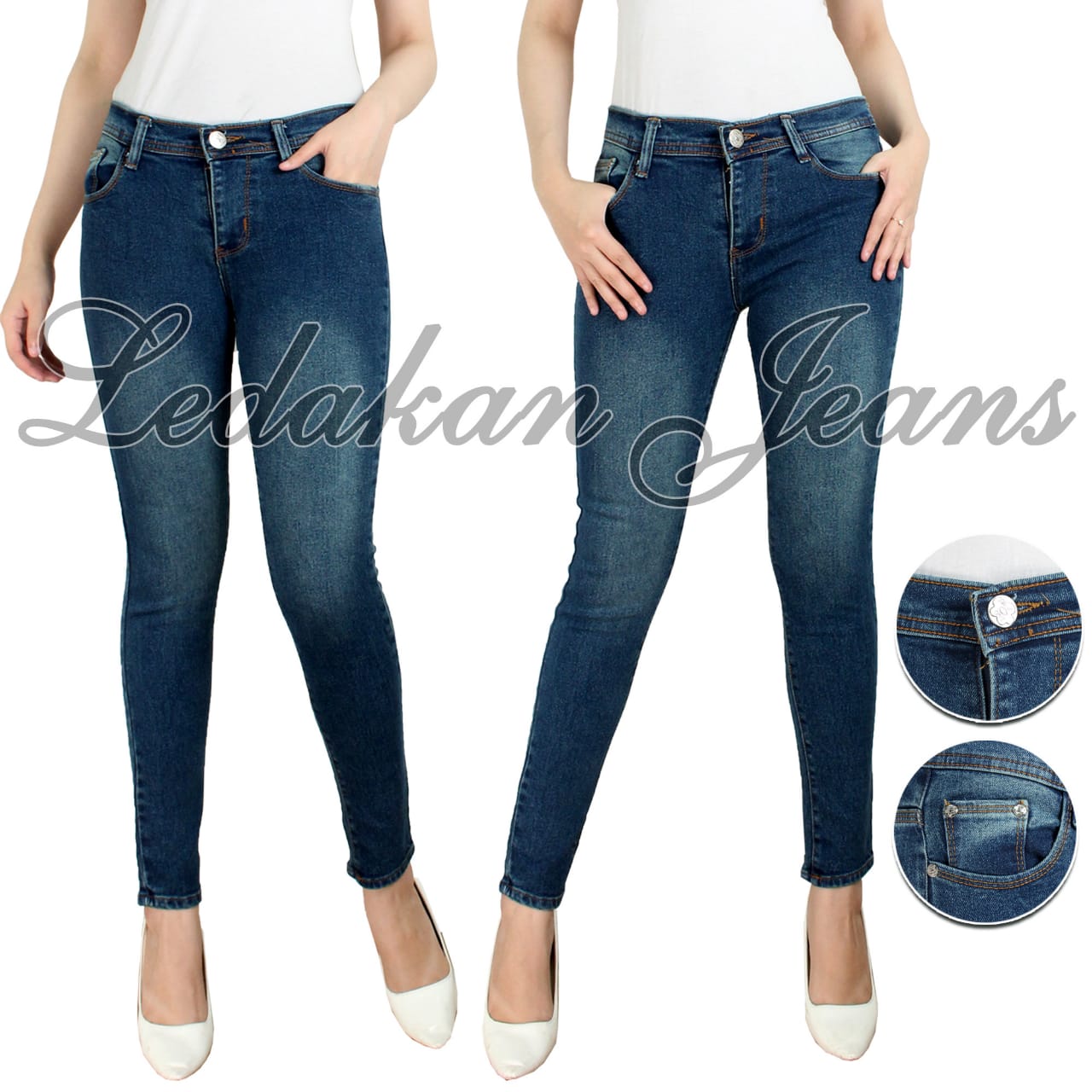 Celana Panjang Skinny Jeans Denim Modis 