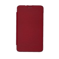 DYVAL flip case Advan T1S - Merah