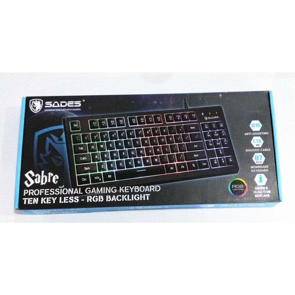 sades sabre tkl rgb membrane