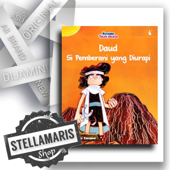 Promo Eksklusif Daud Si Pemberani Yg Diurapi Buku Cerita Anak Karakter Tokoh Alkitab Murah Lazada Indonesia