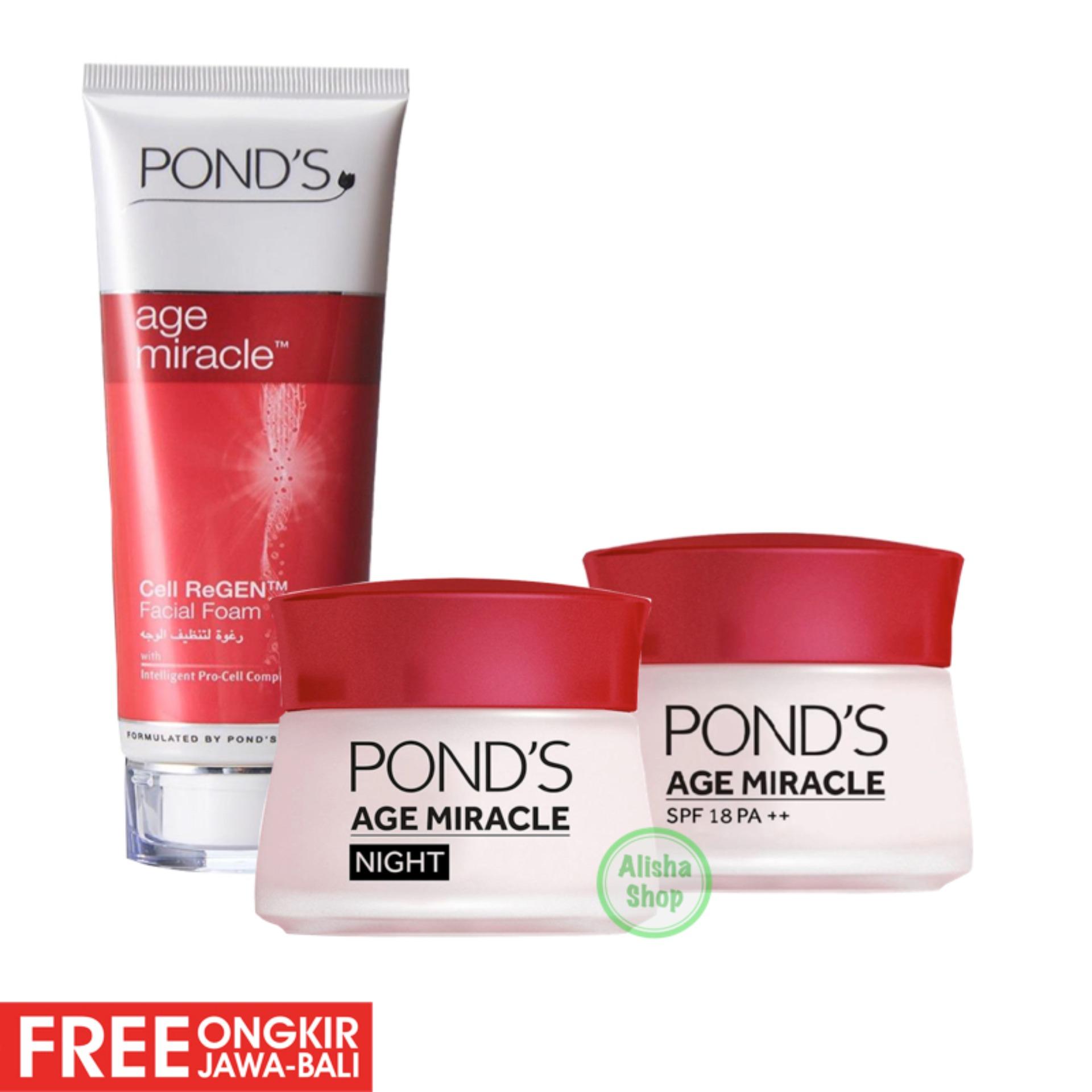 Harga Ponds Age Miracle Ukuran Kecil - Berbagai Ukuran