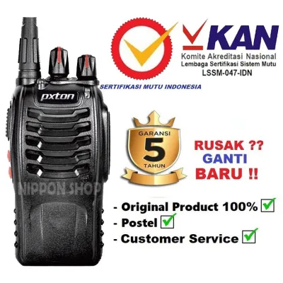 HT PXTON 888S ORIGINAL handy talkie walkie talkie BKN BF-888S , 666S 777S/ Hand Talky / HT murah