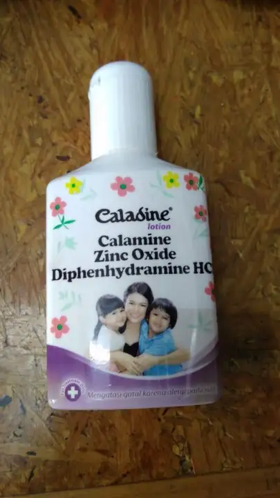 Caladine Lotion Calamine Zinc Oxide Diphenhydramine Hci 60ml Obat Gatal Cair Lazada Indonesia