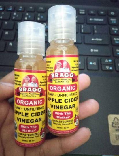 Bragg Apple 30 ml Cider Vinegar ( Cuka Apel ) Original - share in jar 1pcs
