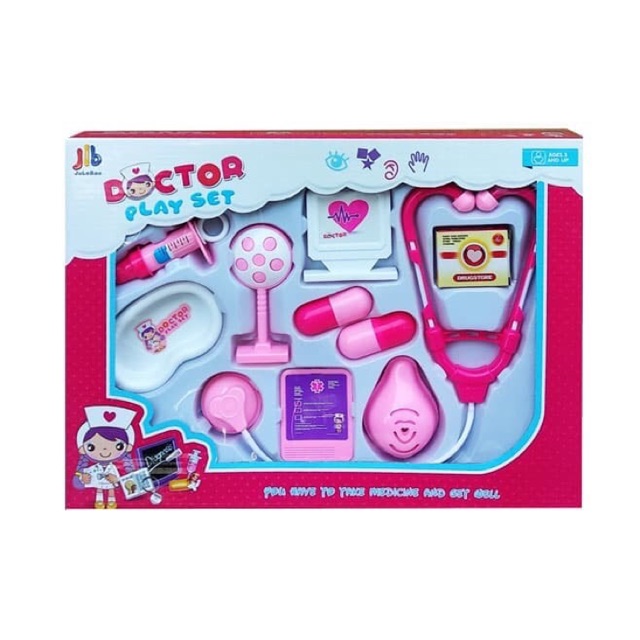 mainan doctor play set
