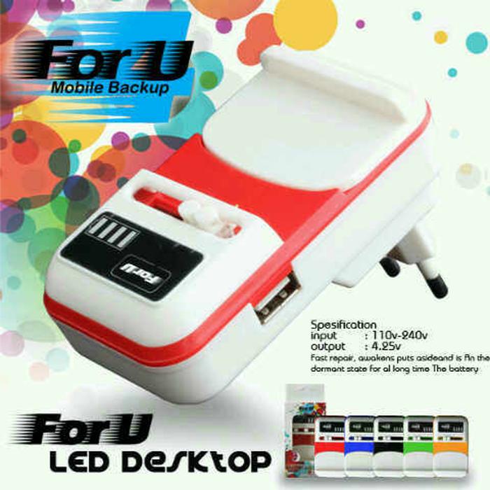 Charger Desktop Lcd Digital Universal Charger Kodok 