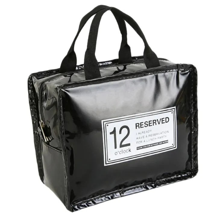 Pu Leather Lunch Bags Portable Functional Insulated Thermal Food - Leather Lunch Box Bag Pu Leather Lunch Bags Portable Functional Insulated Thermal Food - Leather Lunch Box Bag