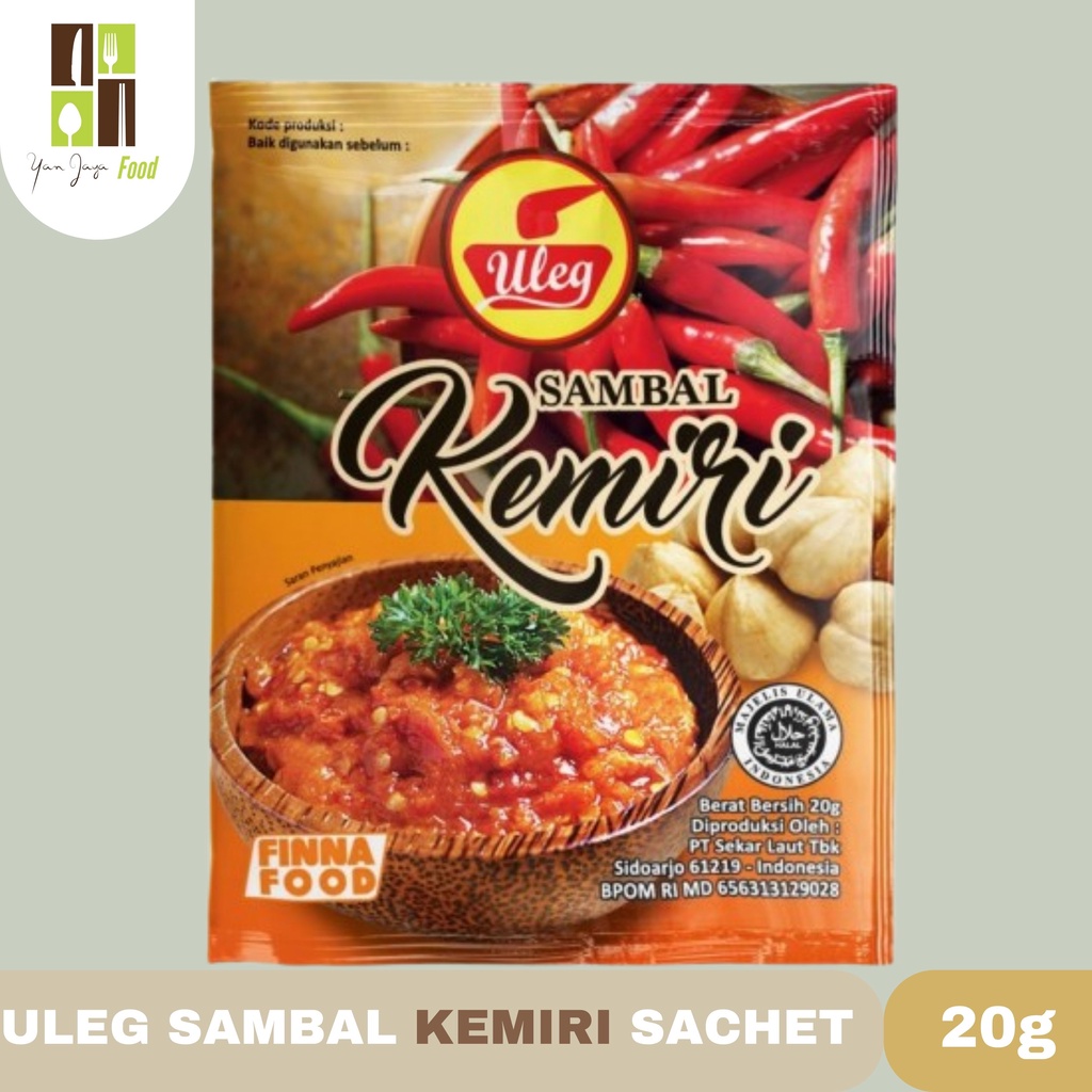 Sambal Kemiri Finna 20g [Sachet] 10 Pcs | Lazada Indonesia