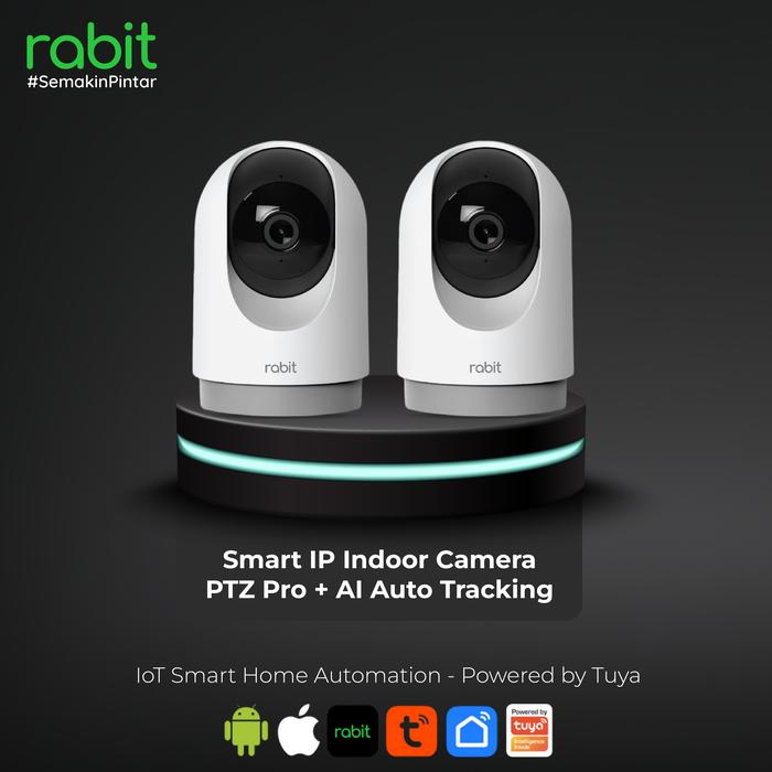 RABIT Smart IP CCTV Camera Indoor MP PTZ AI Auto Tracking - Main Image