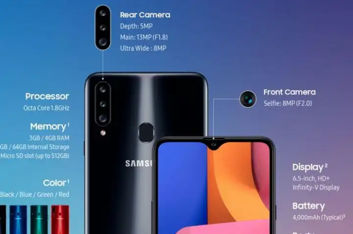 Samsung Galaxy A20s 3 32 Gb Garansi Resmi Sein Lazada Indonesia