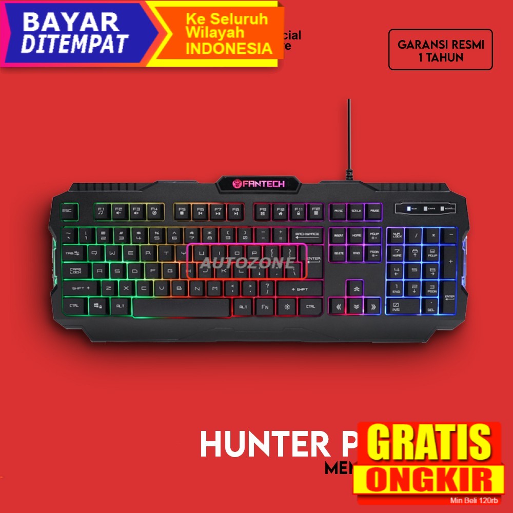 Fantech HUNTER PRO K511 Keyboard Gaming Murah Membrane Lazada Indonesia