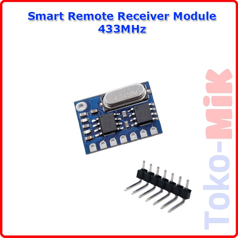 DIY Modul Smart Remote Control Module Transmitter dan Receiver 433MHz