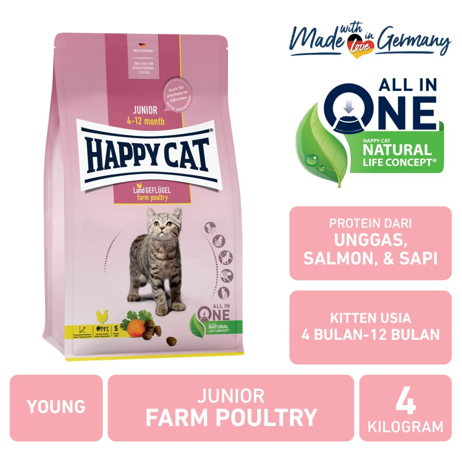 happy cat junior poultry