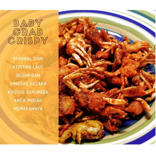 [ Mini ] Baby Crab Crispy Mantul - Kriuk Dan Nikmatnya Mantap Betul ...