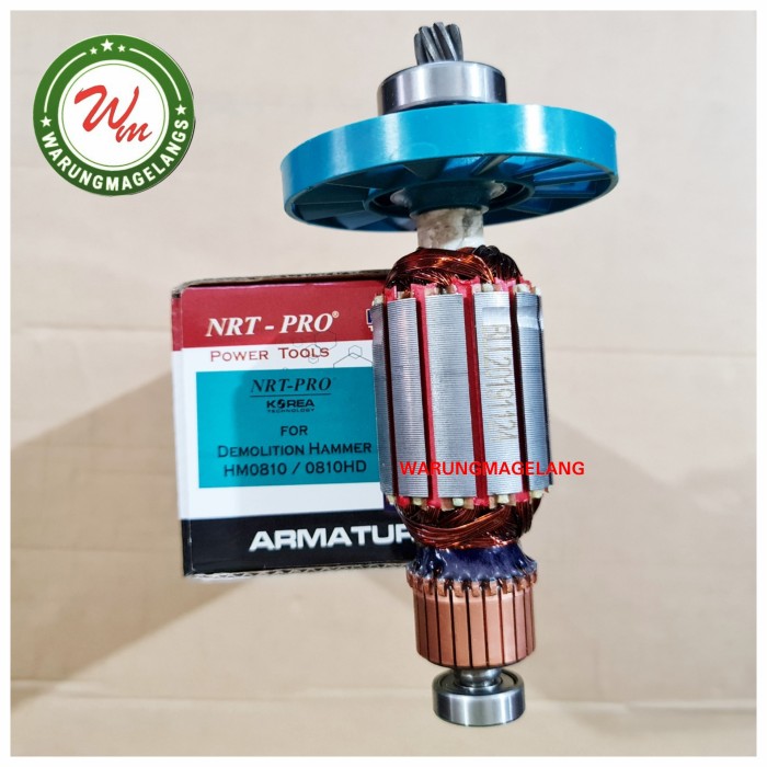 Armature angker NRT for jack HAMMER makita HM0810 Bitec hbm50 hbm 50