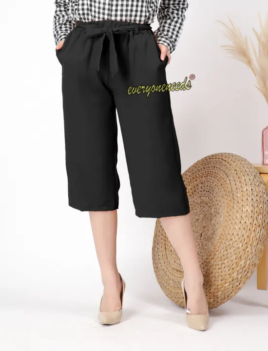 Celana Kulot Pita Leony Celana Kulot Wanita 7 8 Premium Celana Wanita 7 8 Celana Wanita All Size Fit To L Cod Everyoneneeds Lazada Indonesia