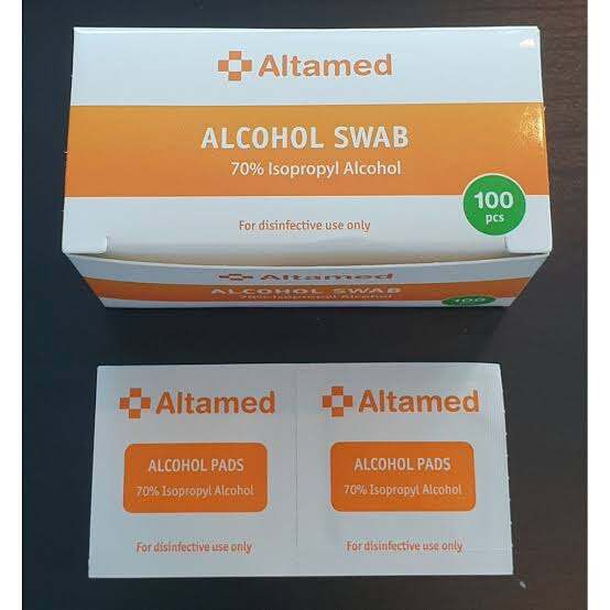 Alcohol Swab Altamed Isi 100 Lazada Indonesia 5223