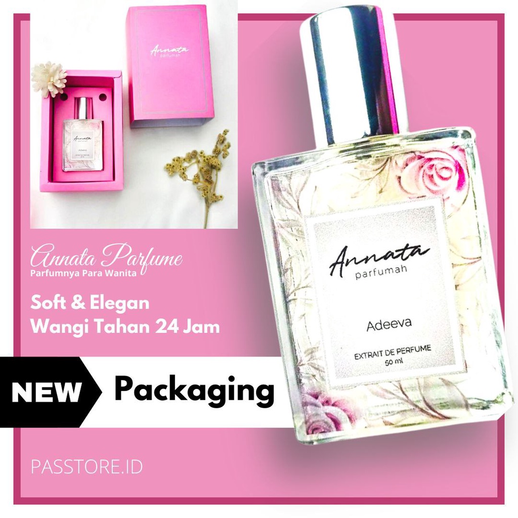 Parfum Original Wanita Wangi Tahan Lama 24 jam Lebih 50ml Non