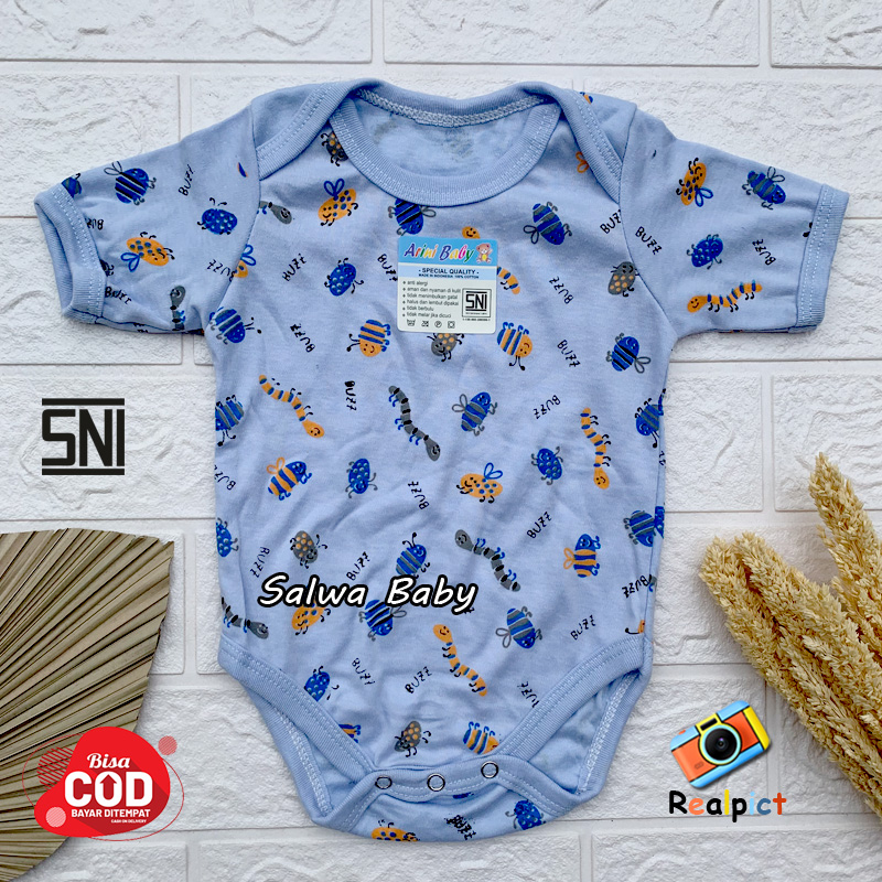 Salwa Baby Jumper Bayi SNI Baju Bayi Baru Lahir usia 0-3 Bulan