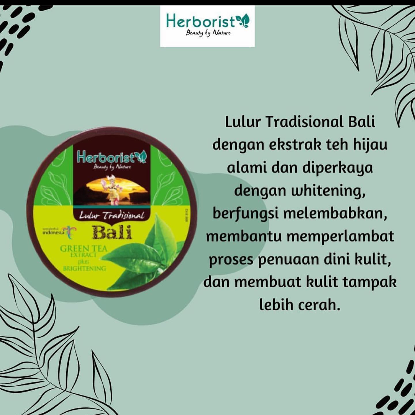 Herborist Lulur Tradisional Bali / Scrub Original Indonesia | Lazada ...