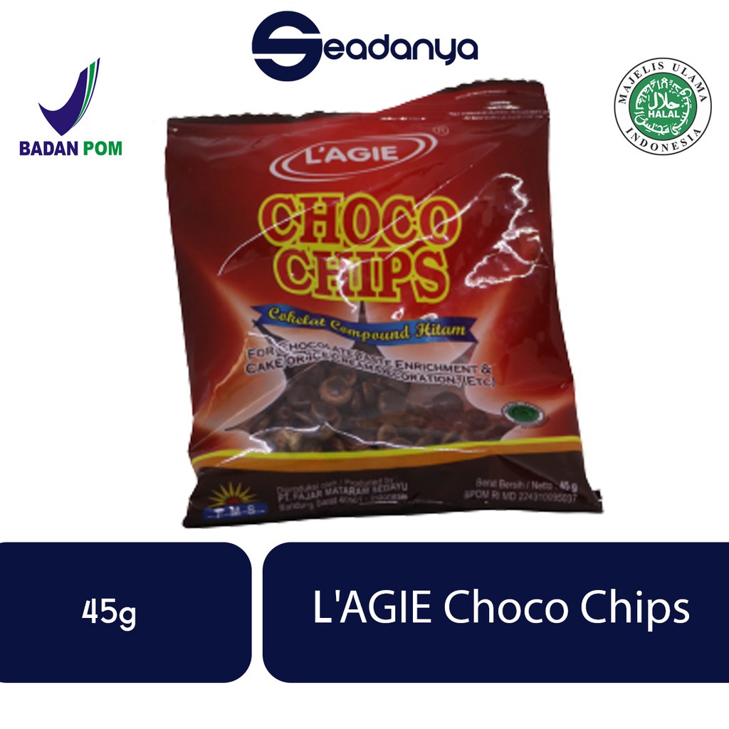 L'AGIE Choco Chips 45g Chocolate Cokelat Lazada Indonesia