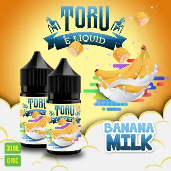 Liquid Premium Toru Varian Rasa 30ml Banana Milk Lazada Indonesia