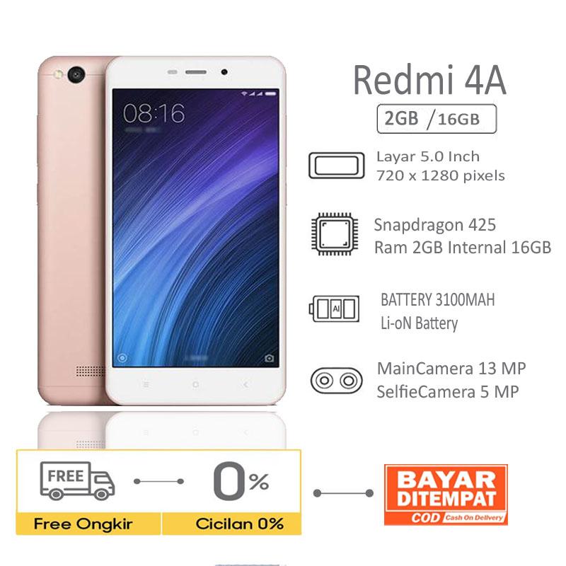 Xiaomi Redmi 4A - 16GB - Gold (Ready Bhs Indonesia & 4G)