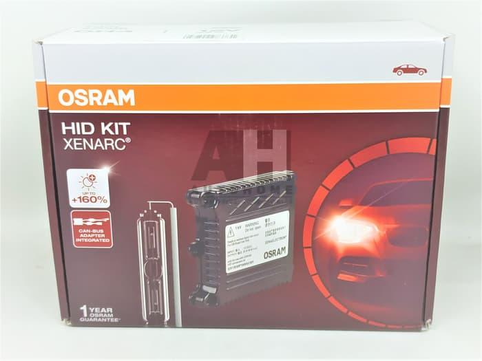 HID Osram Xenarc H4 6000K 12V 35W Putih Original