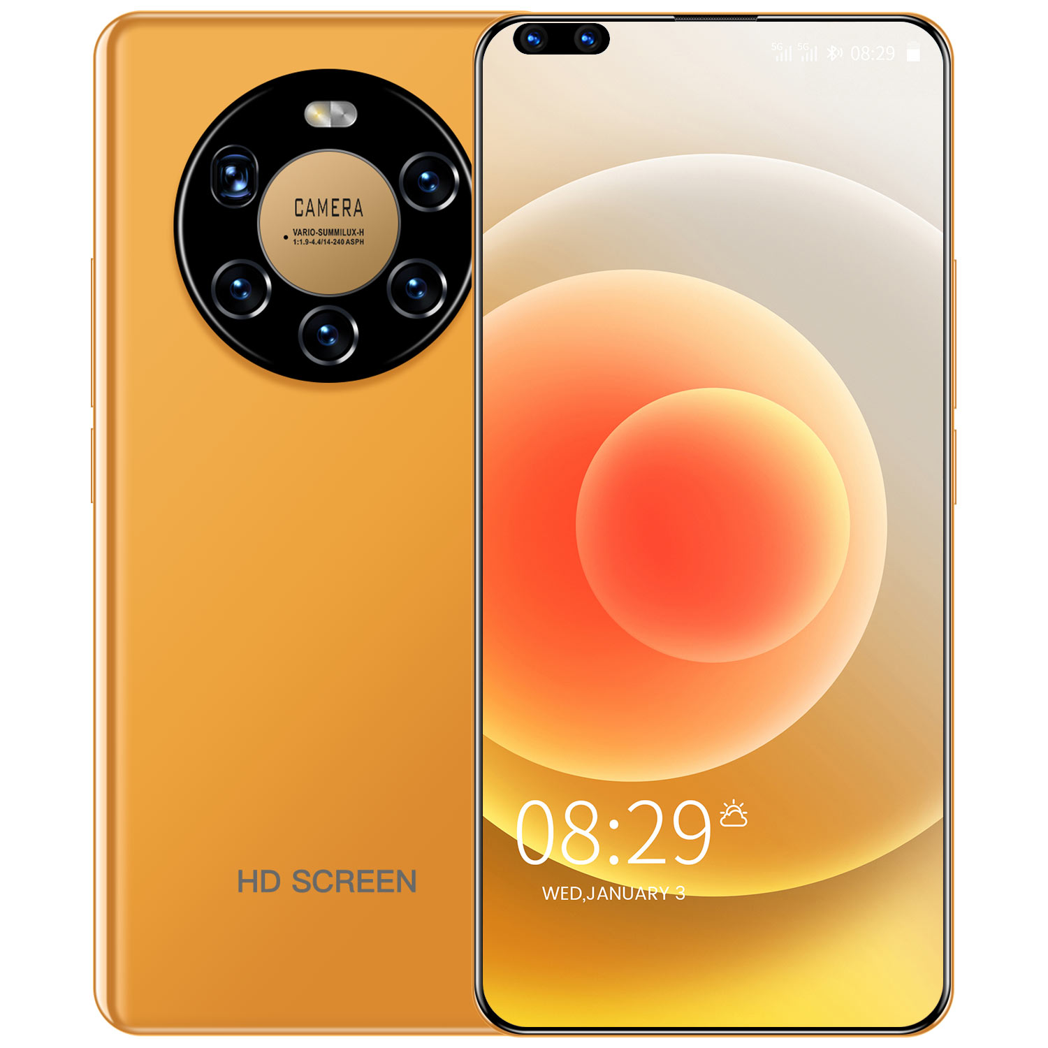 [COD] MATE40 Pro 12GB RAM 512GB ROM 5G Smartphone 7.3 Inci 4K Layar Muka Akses Android 10.0