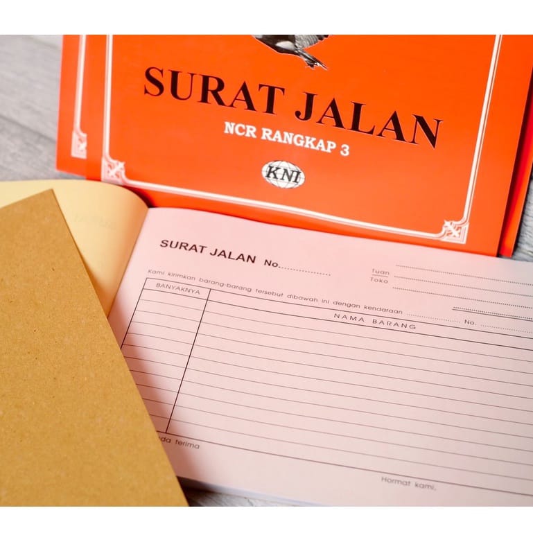 Surat jalan KNI 3 Ply / Surat jalan 3 rangkap | Lazada Indonesia