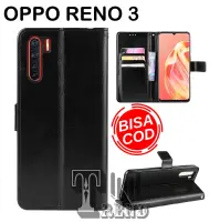 Case Flip Wallet Oppo Reno 3 2020 Premium Flip Case Casing Kulit Pelindung Handphone Lazada Indonesia