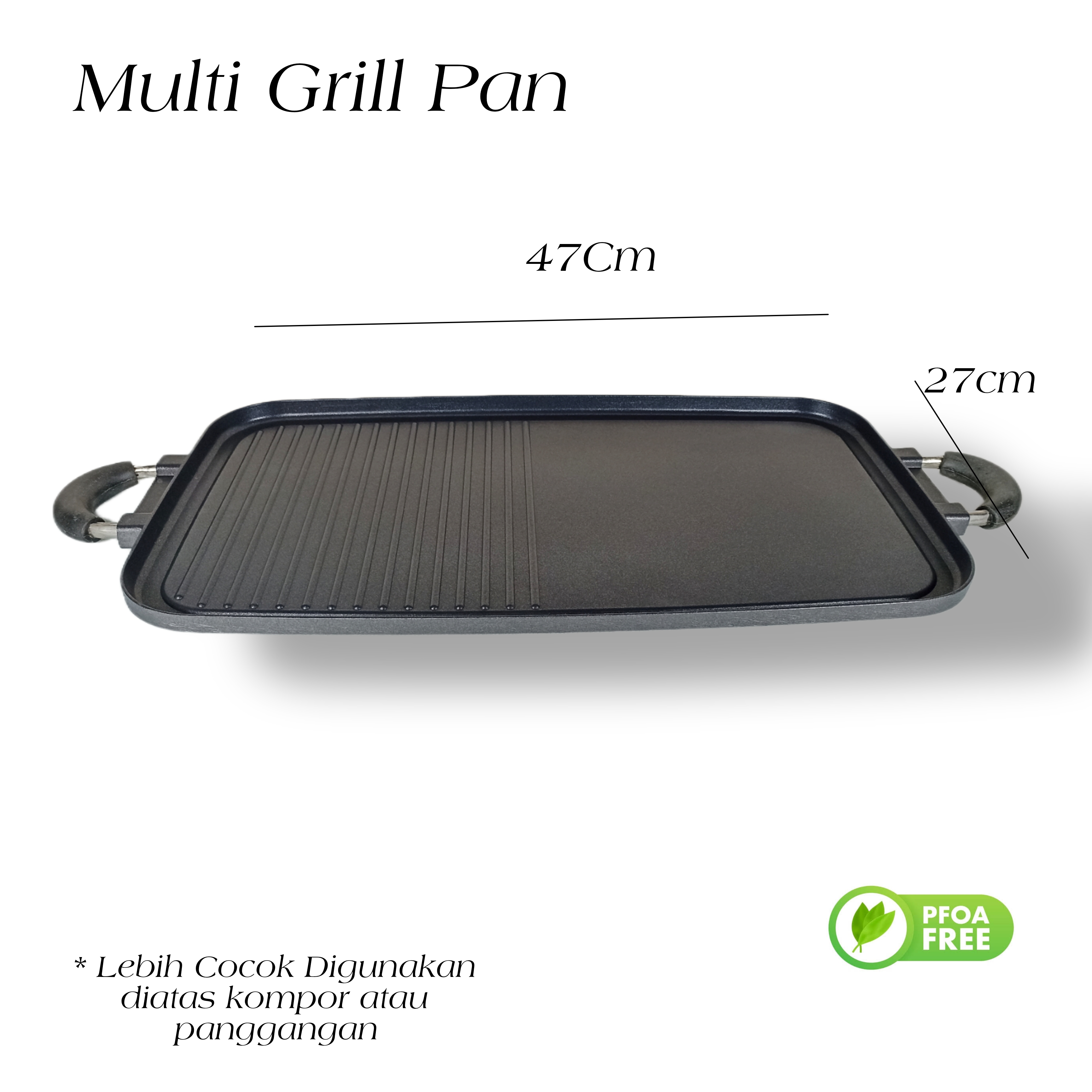 Panggangan Teflon Panggang Teflon Griddle Pan Leoshop888 Wajan
