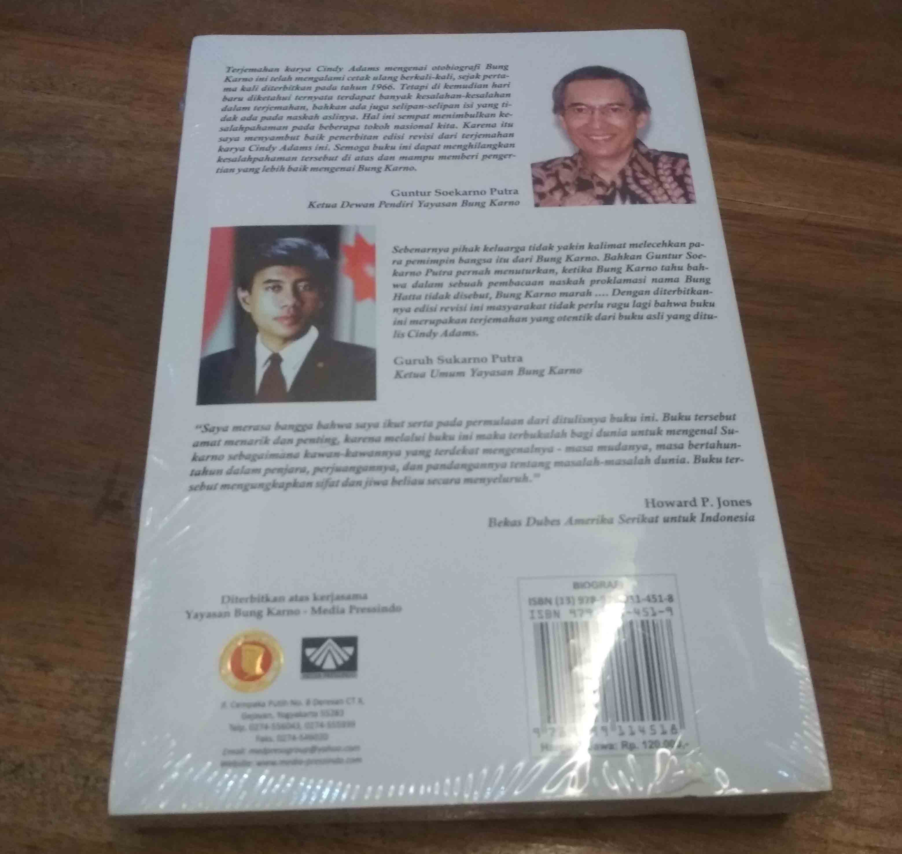 Buku Bung Karno Penyambung Lidah Rakyat Indonesia Cindy Adams Lazada Indonesia