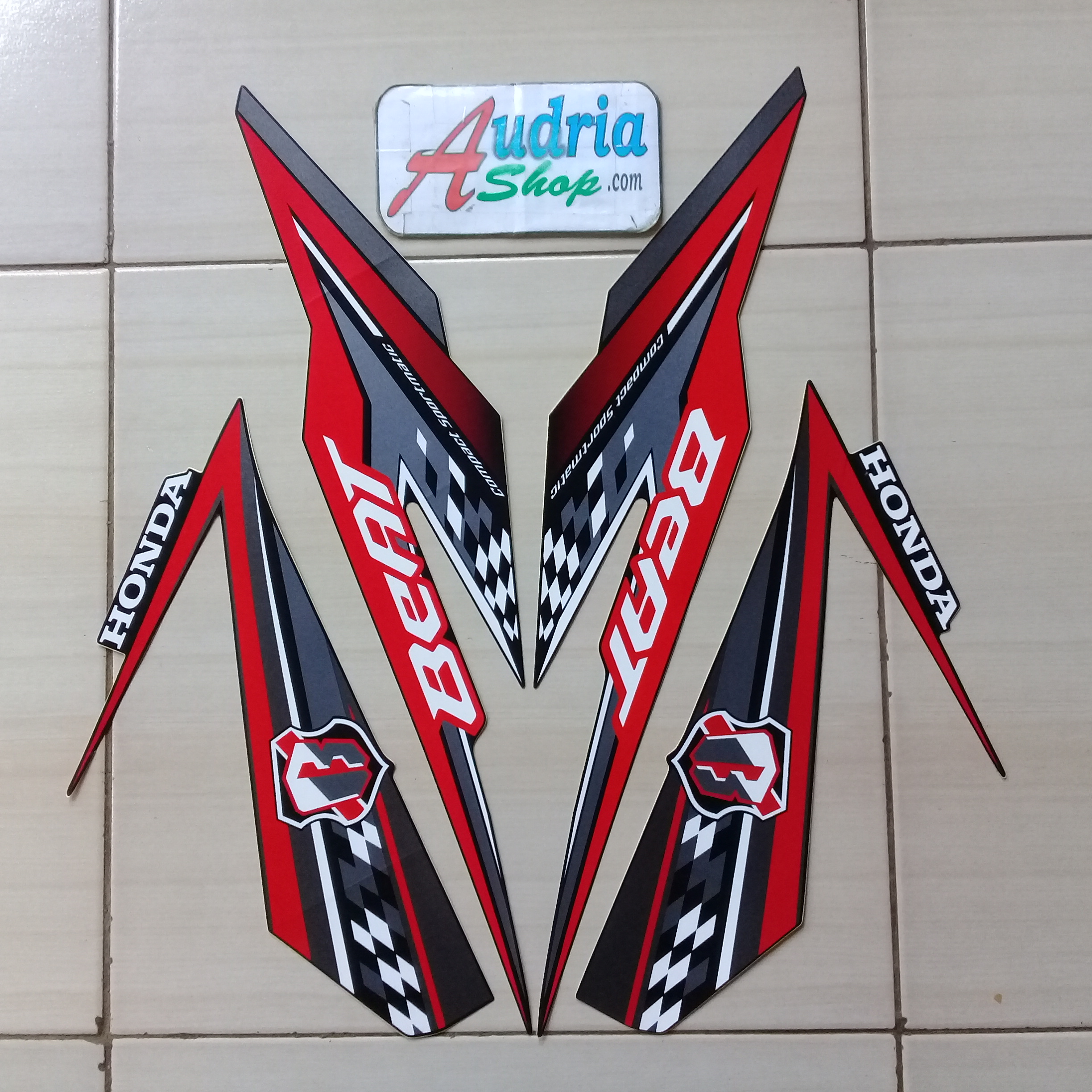 Stiker Striping Motor Honda Beat Fi Esp 2018 Lazada Indonesia