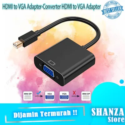 BISA COD - HDMI to VGA Adapter-Converter HDMI to VGA Adapter