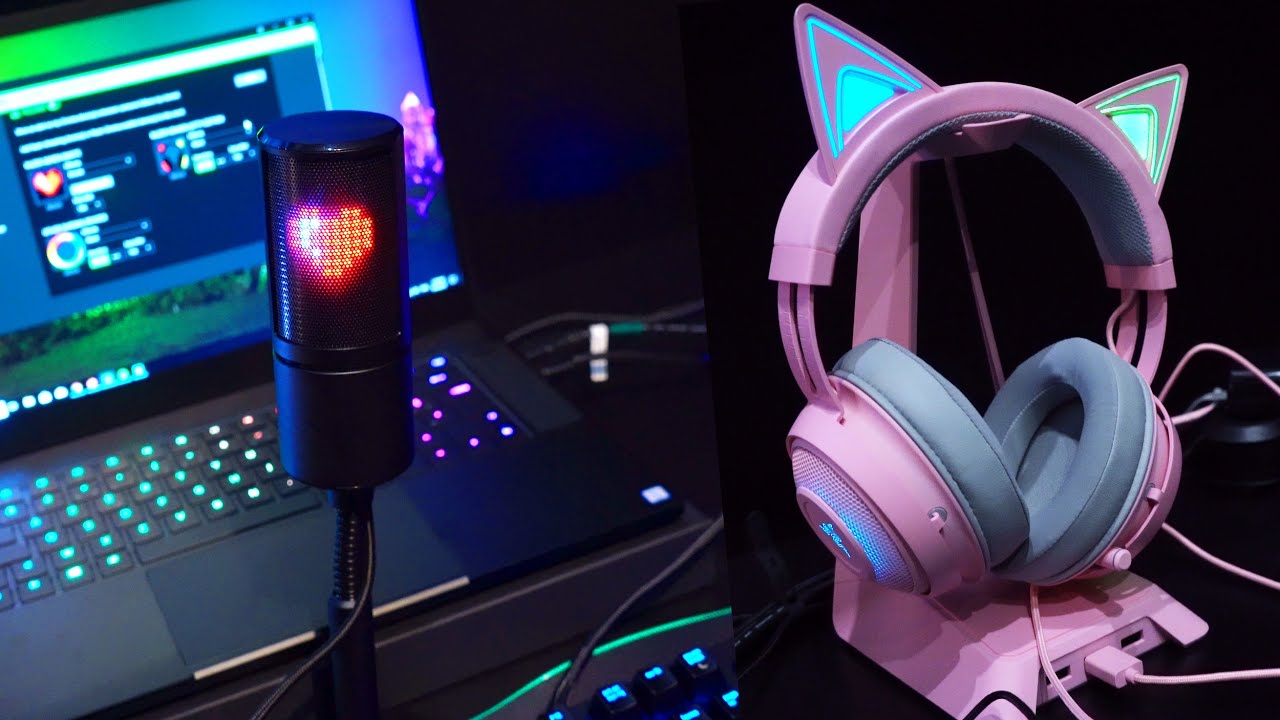 Razer Chroma RGB Gaming Headset Kraken Quartz Kitty Edition | Lazada  Indonesia