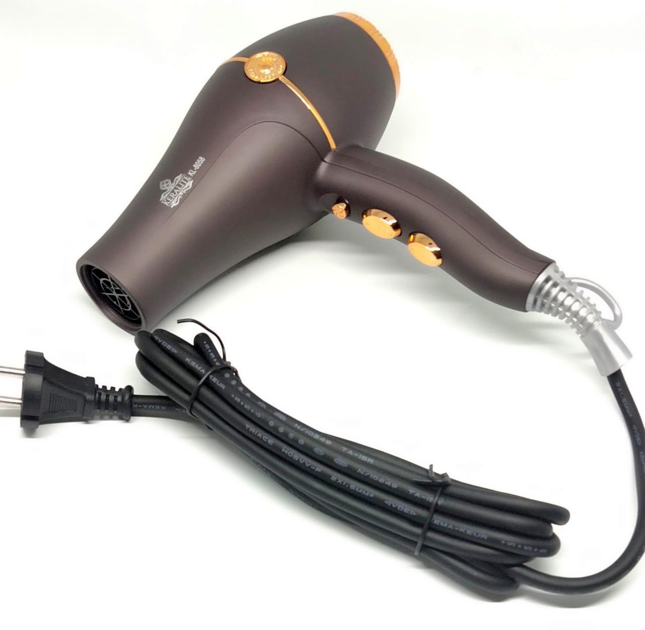 Hair Dryer Premium Profesional for Barbershop Salon Keralite Pengering Rambut Ionik Set