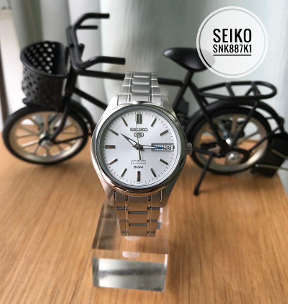 Seiko Ladies SNK887K1 Silver Dial Jam Tangan Wanita SNK887 Jam