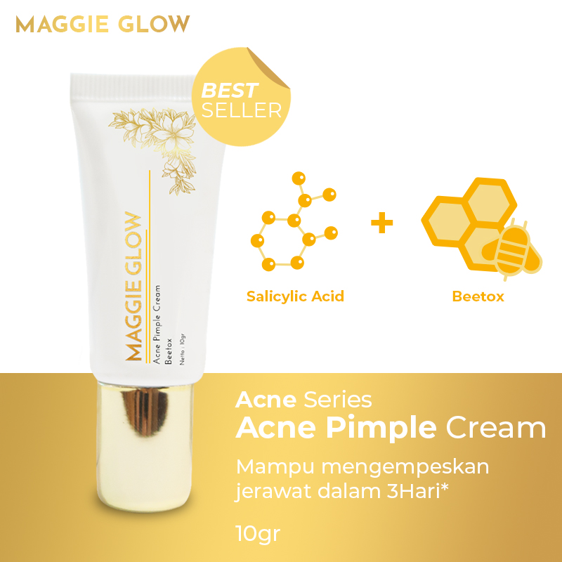maggie glow acne