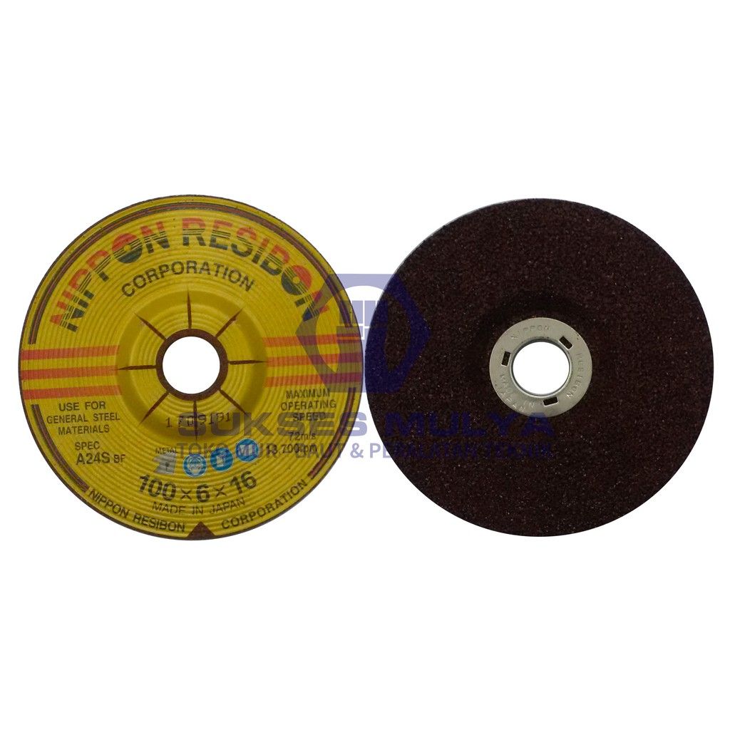 NIPPON RESIBON Batu Poles Sleb 4 inch Gerinda Slep | Lazada Indonesia