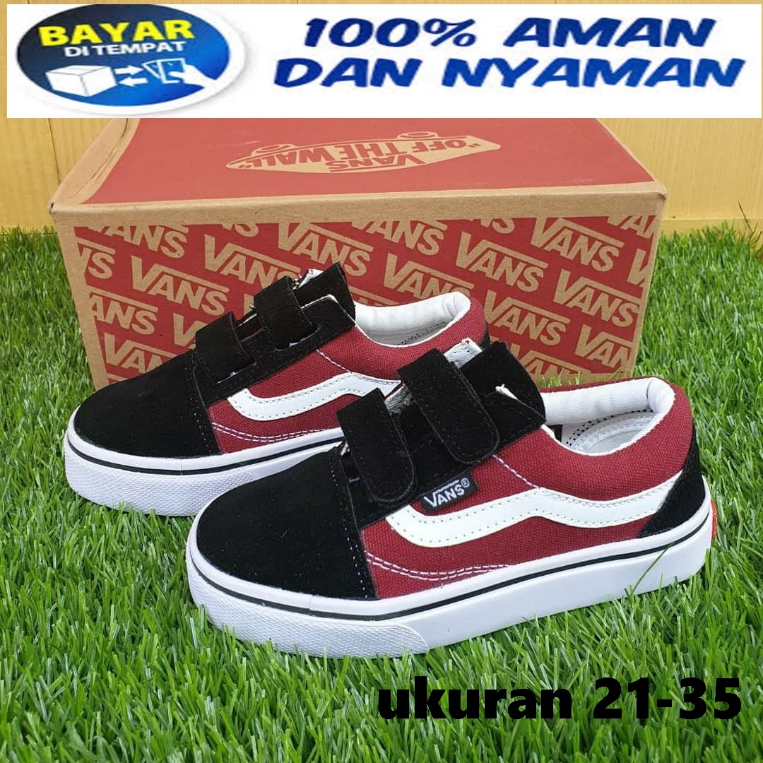 Harga sepatu shop vans kids