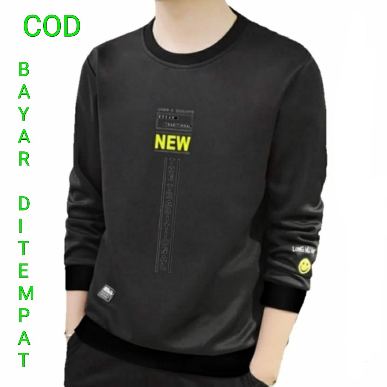 COD. FAMOUS77 SV. KAOS PRIA LENGAN PANJANG EVANO / KAOS FASHION PRIA / T-Shirt Pria / KAOS PRIA / BAJU PRIA / PAKAIAN PRIA 3 WARNA