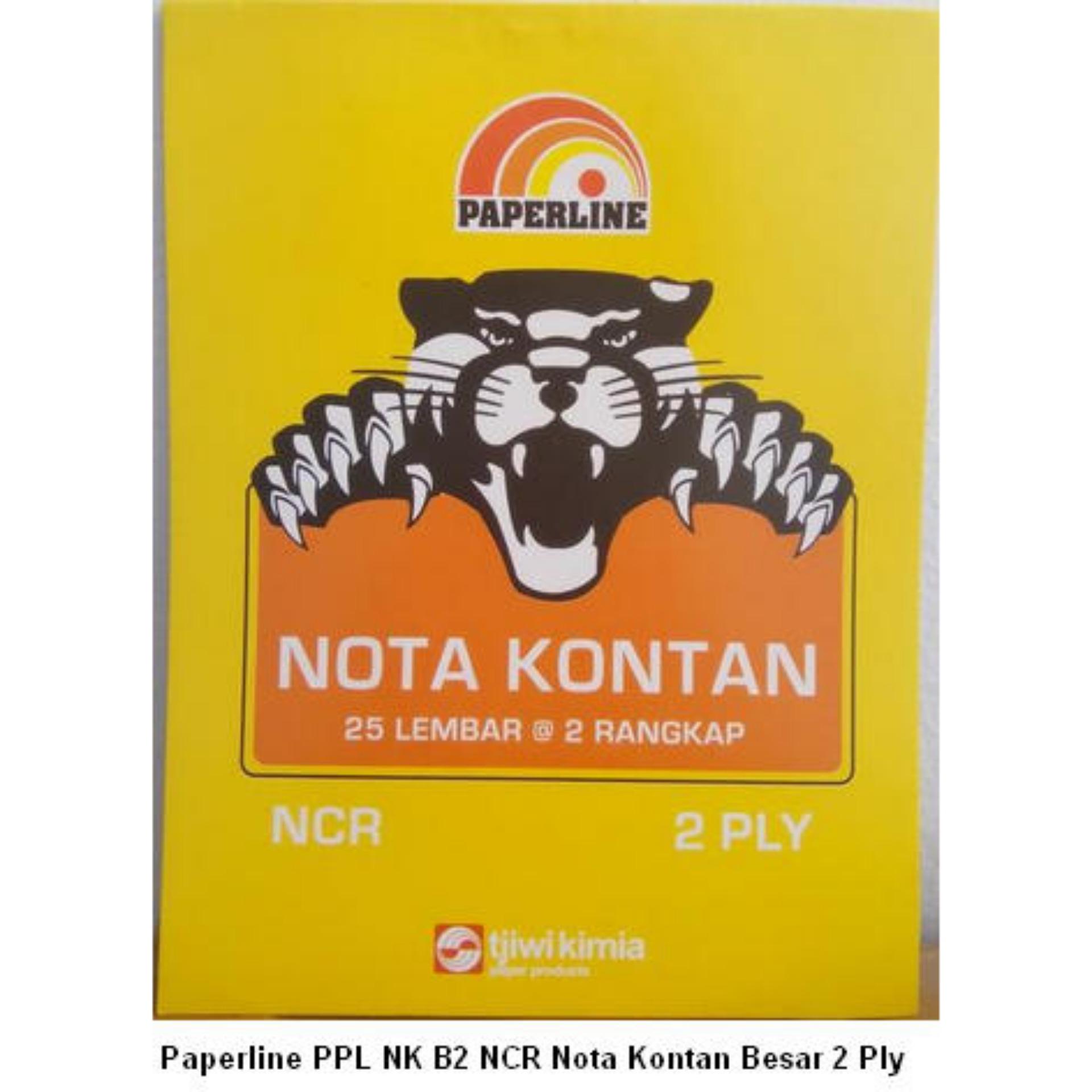 Nota Ppl R1 Besar Paperline PPL NK B2 NCR Nota Kontan Besar 2 Ply ( 3 Pcs ) | Lazada ...