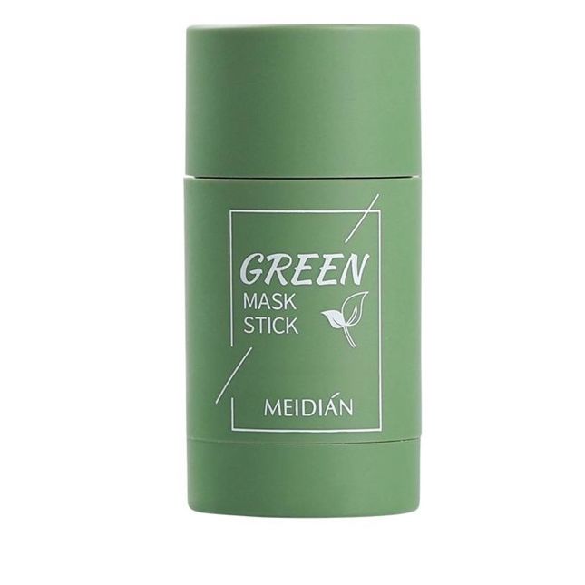MEIDIAN Green Tea Eggplant Mask Cleansing Clay Stick Masker Wajah Stik