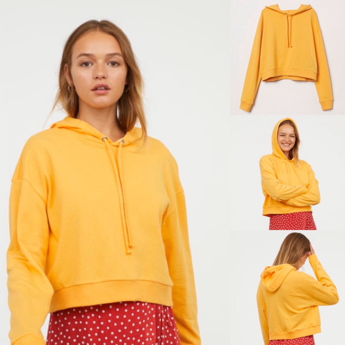 crop top hoodie h&m