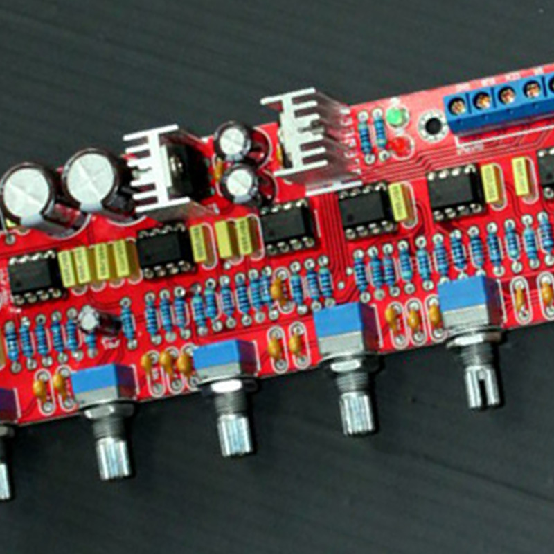 NE5532 Preamplifier Bord HIFI 5.1 Tone แผ่นปริมาณแผงควบคุม Preamp แผงผสม Pre-Amplifier Board