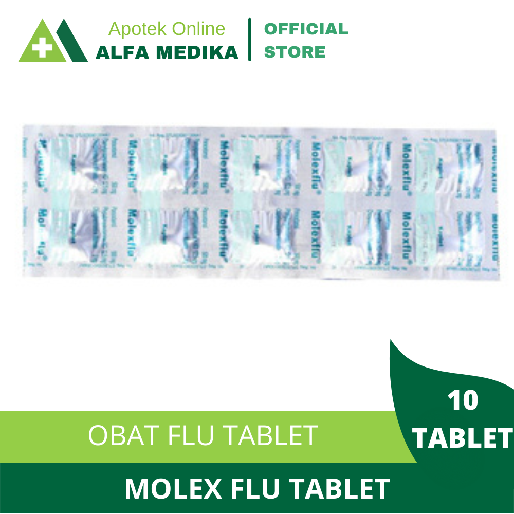 Molex Flu Strip Isi 10 Kaplet Obat Original Molex Ayus | Lazada Indonesia