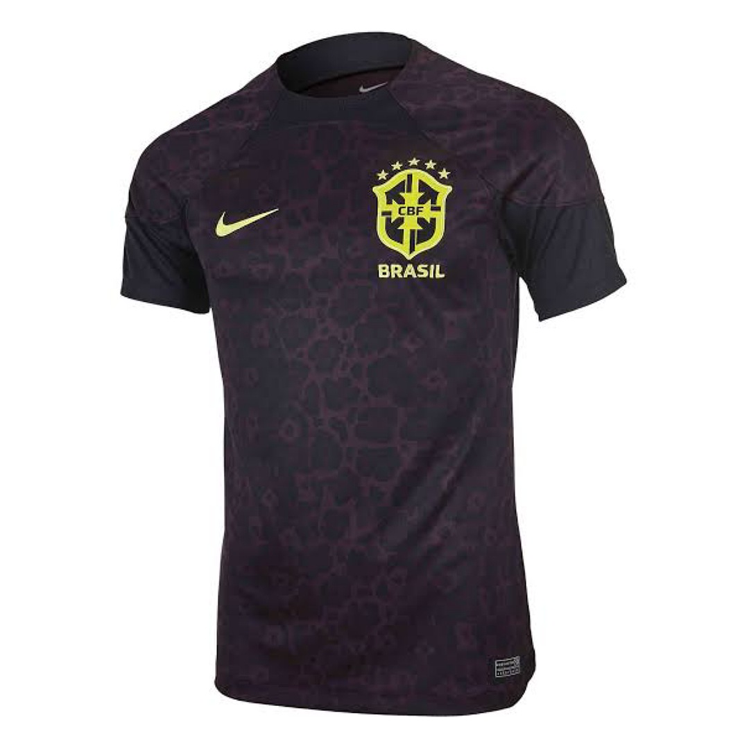 JERSEY BOLA BRAZIL AWAY WORLD CUP / PIALA DUNIA QATAR NEW 2022 - BAJU ...