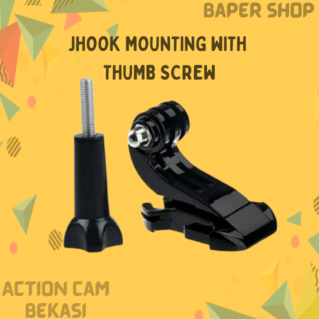 J Hook Mounting Jhook Mount Hook Lengkung Hook Panjang With Thumb Screw