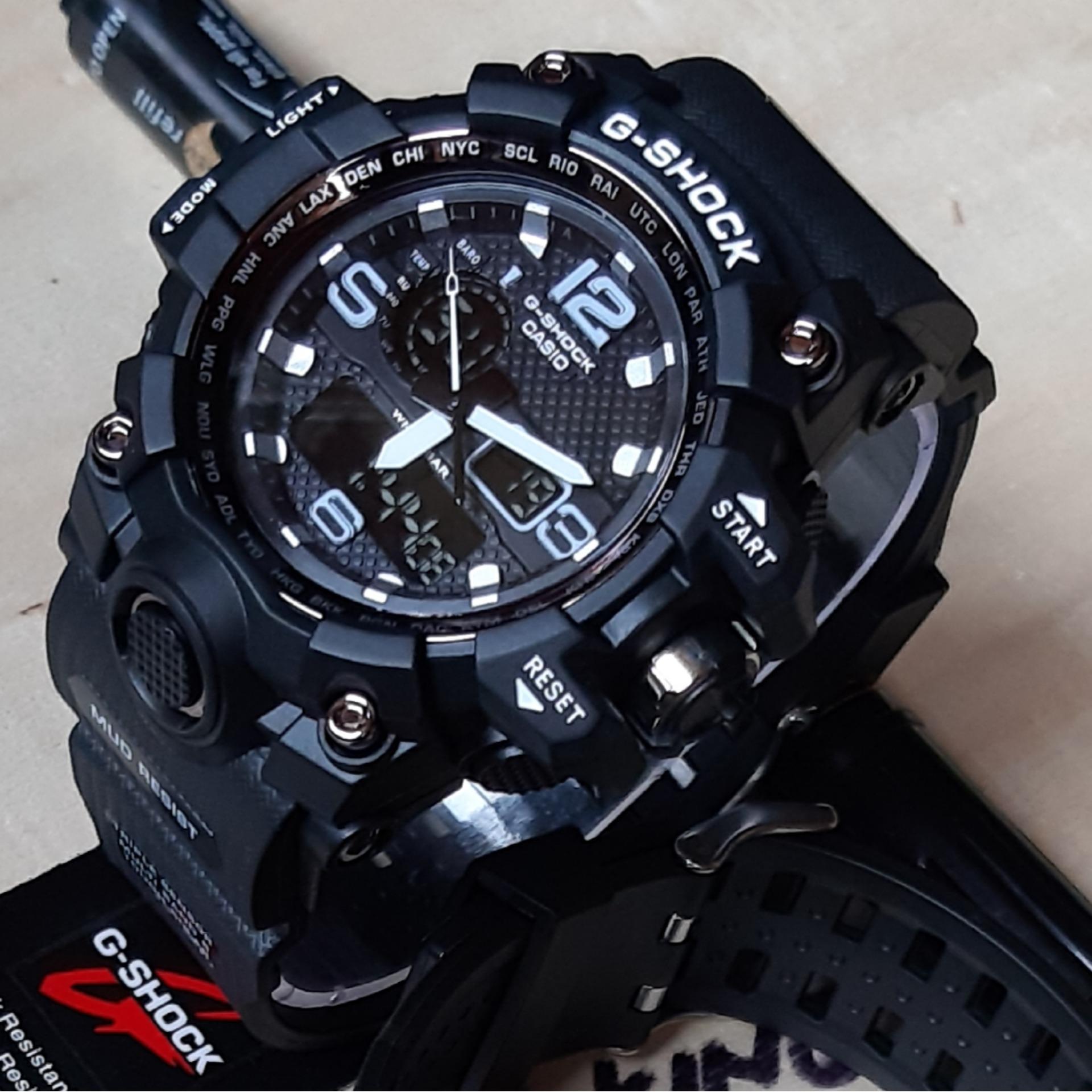 PROMO JAM TANGAN SPORT PRIA CASIO G SHOCK_GS GWG1000 NEW DUAL TIME TAHAN AIR / WATER RESIST TERBARU